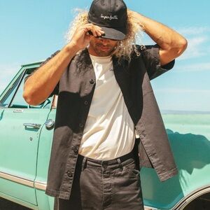 BNWOT Imperfects Benny Short Sleeve in Jet Black